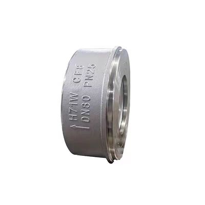 DN50-DN200 API 594 Wafer Type Silent CS Lift Check Valve H71W With Stainless Steel