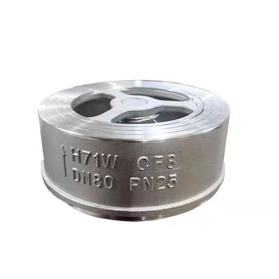 DN50-DN200 API 594 Wafer Type Silent CS Lift Check Valve H71W With Stainless Steel