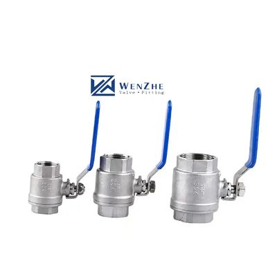 Stainless Steel 201 Iron Ball Female Threaded Ball Valve DN10 with Customized Support