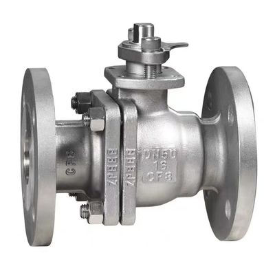 High Pressure Stainless Steel Ball Valve with Durable Casting and Flanged Connection