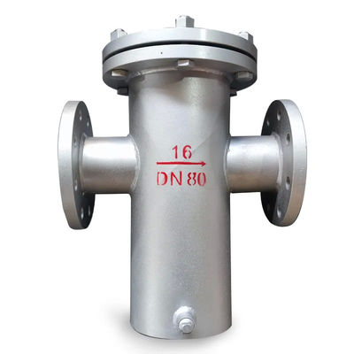 Stainless Steel 316 Welding Connection Industrial Filter for Grain Pipeline Strainer