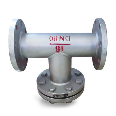 Stainless Steel 316 Welding Connection Industrial Filter for Grain Pipeline Strainer