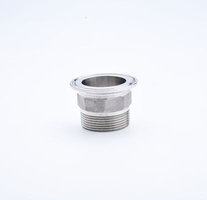 Male Hexagon Sanitary Stainless Steel 304 316L Thread Ferrule Tri Clamp Pipe Fitting