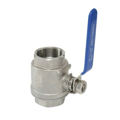 SS316 DN100 Stainless Steel Pipe Fitting Manual Control Ball Valve with Female Thread