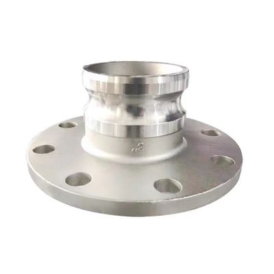 Versatile WZ SS 304 316 F Type Camlock Coupling with Flange Ending