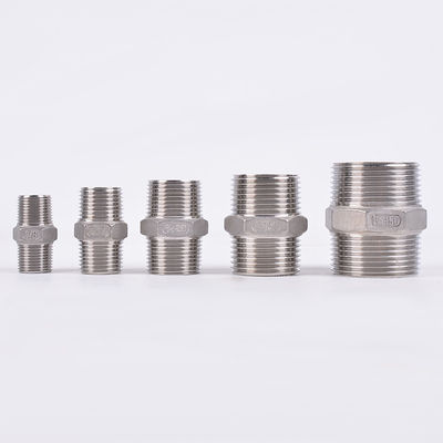 Male Connection Stainless Steel 201 304 NPT/BSPP/BSPT Threaded Pipe Fitting for Hydraulic Plumbing