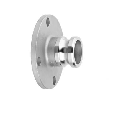 Versatile WZ SS 304 316 F Type Camlock Coupling with Flange Ending