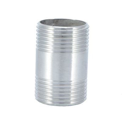 Round Head Stainless Steel Nipples for Pipe Fitting 201/304/316 Male Female Thread