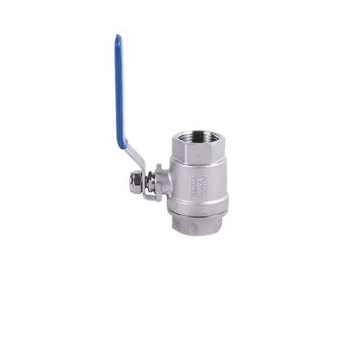 3A DIN NPT BSPT BSPP 3" Equal Two Piece Ball Valve with Threaded Male Connection