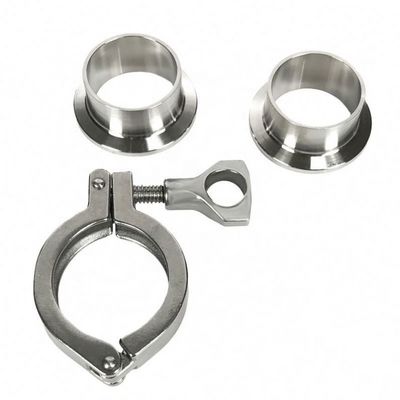 Round Head Code SS304 316L Sanitary Fittings for Sanitary Stainless Steel Pipe Fitting