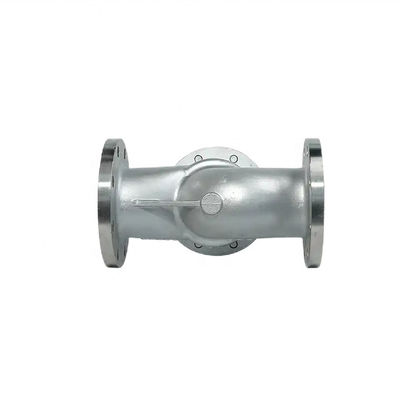 Flanged Lift Check Valve Silver Stainless Steel 304 316 316L PN16 PN25 PN40 PN64 PN100