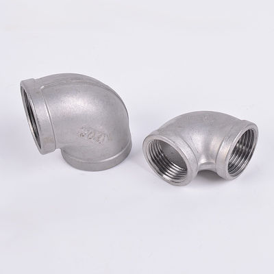 1/4''-4.0'' Equal Sanitary Stainless Steel 201 304 90 Degrees Elbow Female Pipe Fitting
