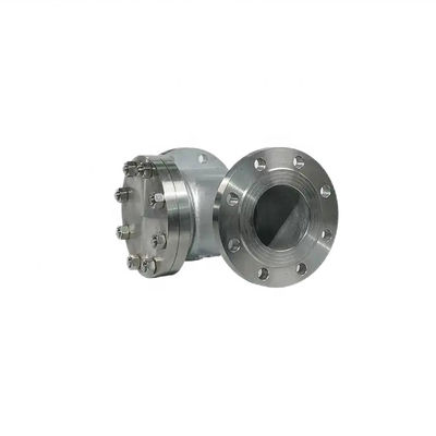 Flanged Lift Check Valve Silver Stainless Steel 304 316 316L PN16 PN25 PN40 PN64 PN100