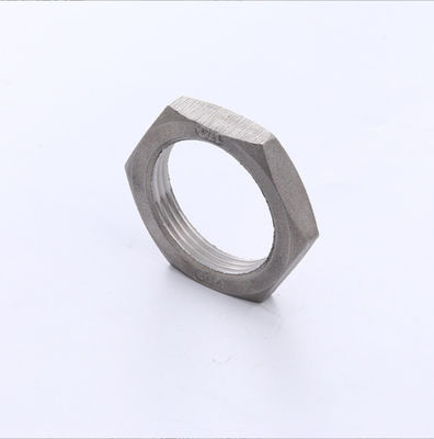 Thread Casting Sanitary Stainless Steel 304 Pipe Fitting Hex Nut 1/2''-2.0'' Polished