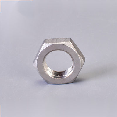Thread Casting Sanitary Stainless Steel 304 Pipe Fitting Hex Nut 1/2''-2.0'' Polished
