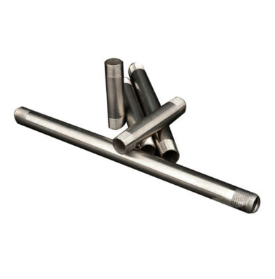 1/4''-4.0'' Stainless Steel Male Thread Pipe Nipple for Sanitary Double Pipe Fittings