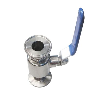 Chemical Industry Sanitary Stainless Steel Tri Clamp Ferrule Ball Valve SS304L/SS316