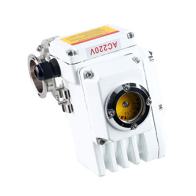 Sanitary Stainless Steel 304/316L Clamped Butterfly Valve with Electric Actuator