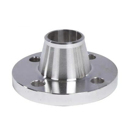 ANSI DIN A105 Carbon Steel Plate Flat Face Pipe Slip On Flange WN Flange Forged Silver