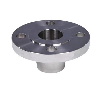 ANSI DIN A105 Carbon Steel Plate Flat Face Pipe Slip On Flange WN Flange Forged Silver