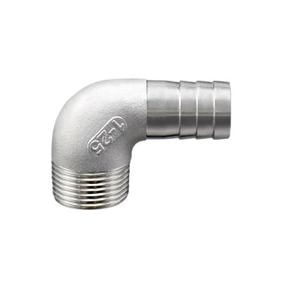 Casting Stainless Steel 201 304 WZ 90 degree Outside Screw and Hose Elbow