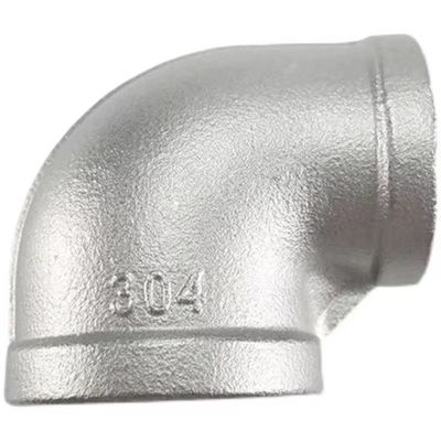 Stainless Steel 201 304 Female Thread 90 Degree Reducer Elbow Fittings NPT BSPT BSP DIN