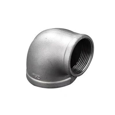 Stainless Steel 201 304 Female Thread 90 Degree Reducer Elbow Fittings NPT BSPT BSP DIN