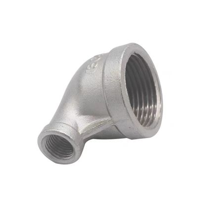 Stainless Steel 201 304 Female Thread 90 Degree Reducer Elbow Fittings NPT BSPT BSP DIN