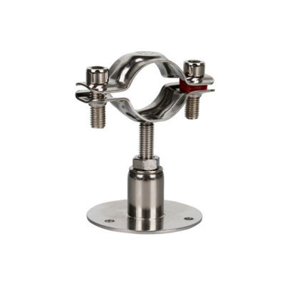 Round Head Code Stainless Steel 201304 Welded/Adjustable Tube Length Pipe Supporter