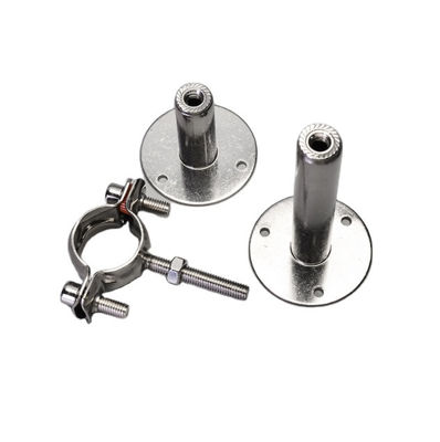 Round Head Code Stainless Steel 201304 Welded/Adjustable Tube Length Pipe Supporter