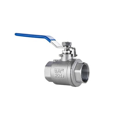 SS316 DN80 Female Threaded Manual Control Ball Valve for Control and Customized Needs