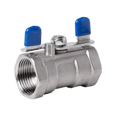 1/4''-4.0'' Stainless Steel 1PC Butterfly Handle Mini Ball Valve with Thread End NPT BSPT