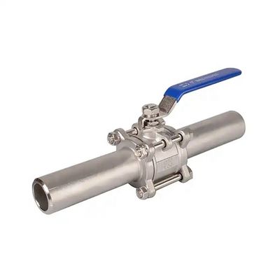 1000WOG PN16-PN64 Lever With Lock Manual Lengthening Butt Welded Ball Valve Q61F