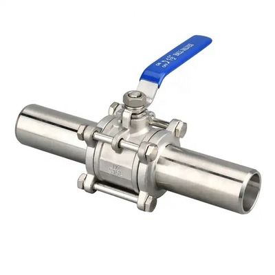 1000WOG PN16-PN64 Lever With Lock Manual Lengthening Butt Welded Ball Valve Q61F