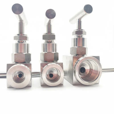 Threaded Connection Bellows-Sealed Globe Valves with High Pressure Twin Ferrule Ends