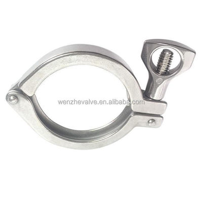 304 Sanitary Single Pin Heavy Duty Clamp The Top-Notch Choice for Beverage Processing