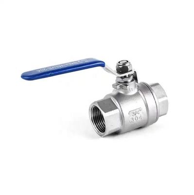 Custom SS 304 Ball Valve 3A DIN NPT BSPT BSPP Head Code Cylindrical Silver 2