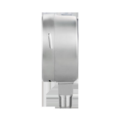 Thread Connection WZ 100mm 304SS Stainless Steel Pressure Gauge Cylindrical Head Code