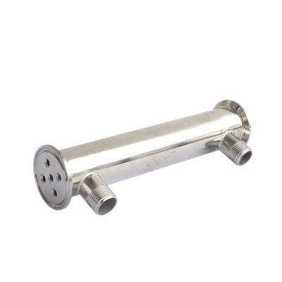 Cylindrical Head Code Stainless Steel 304 316 Tri Clamp Dephlegmator Reflux Condenser