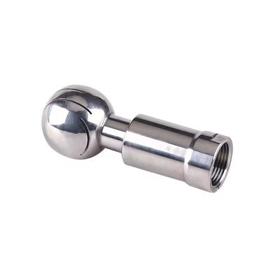 WZ SS 304 316 316L Tri Clamp Sanitary Hose Joint with 360 Rotary Cleaning Ball