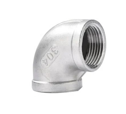 201 304 Stainless Steel Cylindrical Head Code 90/45 deg Elbow Plumbing Pipe Fittings