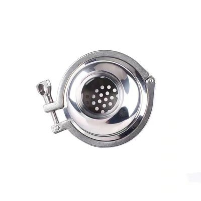 Cylindrical Head Code Stainless Steel 316 304 Hygienic Tri Clamp Ball Filter for WZ SS