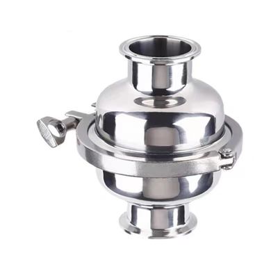 Cylindrical Head Code Stainless Steel 316 304 Hygienic Tri Clamp Ball Filter for WZ SS