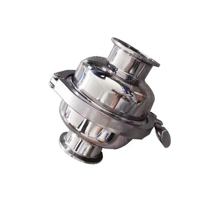 Cylindrical Head Code Stainless Steel 316 304 Hygienic Tri Clamp Ball Filter for WZ SS