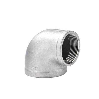 90 Degree Elbow Galvanized Malleable Iron/Stainless Steel 201 304 316 Pipe Fittings NPT BSPT BSPP
