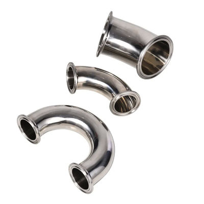 WZ ISO Standard Size 4 Way Elbow Pipe Fitting in Stainless Steel 304/316 for Sanitary