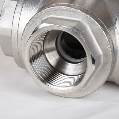 Industrial Three-way High Platform Water Valve with Stainless Steel Female Float Ball