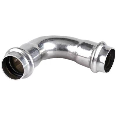 WZ Customized Support OEM Stainless Steel 304 316 Press Fittings for Plumbing Systems