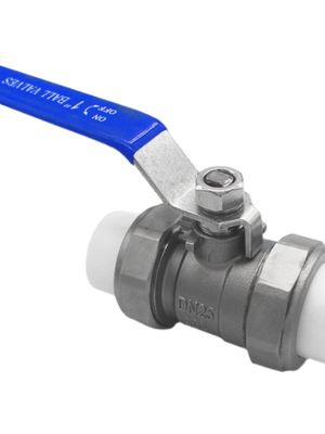 Stainless Steel Double Union Hot Welding Water Ball Valve for Industrial Applications