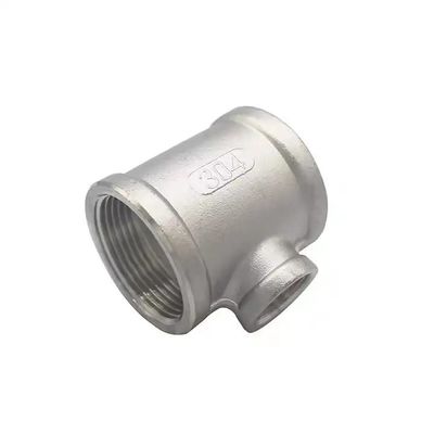 Stainless Steel Fittings Connector Joint NPT BSPT Reducer Tee Cross Conical Union M/F